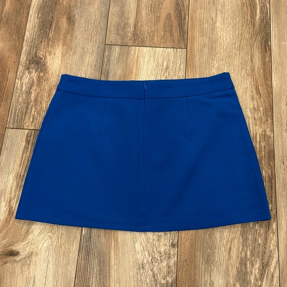 NWT Peppermayo Exclusive - Sarah Mini Skirt - Cobalt - Picture 4 of 7